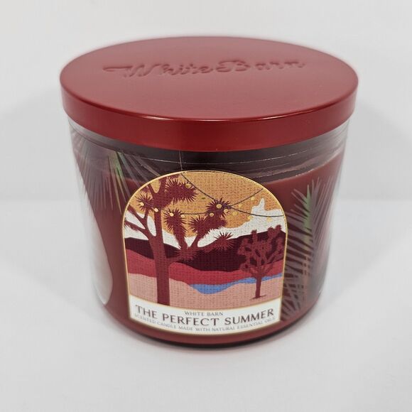 White Barn "The Perfect Summer" 3-Wick Scented Candle 14.5 oz Limited Edition - Picture 1 of 3